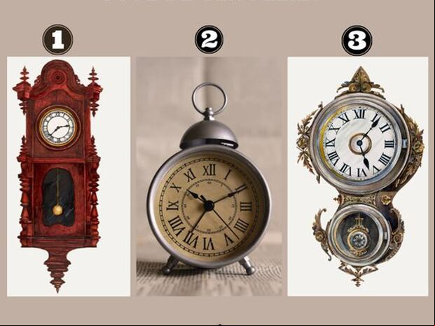 TEST DE PERSONALIDAD | Elige uno de los tres relojes que aparecen en la imagen y descubre qué secretos te revelan sobre tu camino personal. Cada uno representa un arquetipo diferente y te guiará hacia la comprensión de patrones o heridas del pasado que podrían estar afectando tu presente.