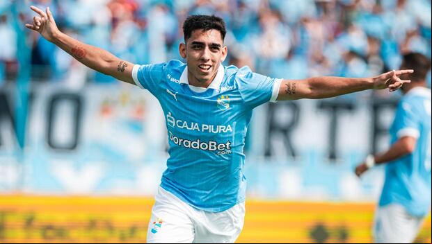 Misael Sosa marcó su primer gol con Sporting Cristal en la 'Tarde Celeste'. (Foto: Sporting Cristal)