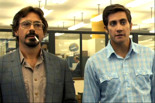 Jake Gyllenhaal y Robert Downey Jr. en una escena de "Zodiac" (Foto: Paramount)