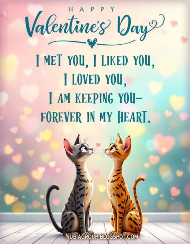 Send one of these 50 cards with love-filled messages to celebrate Valentine's Day 2025 this February 14 in a special way. (Photo: Pinterest)
