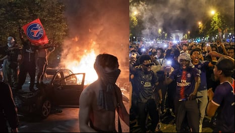 Celebraciones en París: dos muertos y más de 100 heridos dejaron festejos por la Champions League