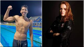 Por cuota de universalidad: nadadores Joaquín Vargas y McKenna DeBever confirmados para París 2024
