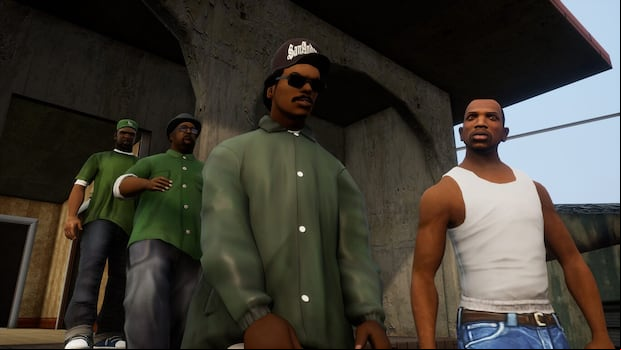 Imagen de GTA: San Andreas remasterizado.