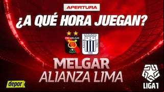 Alianza Lima vs Melgar de Arequipa: a qué hora juegan por fecha 13