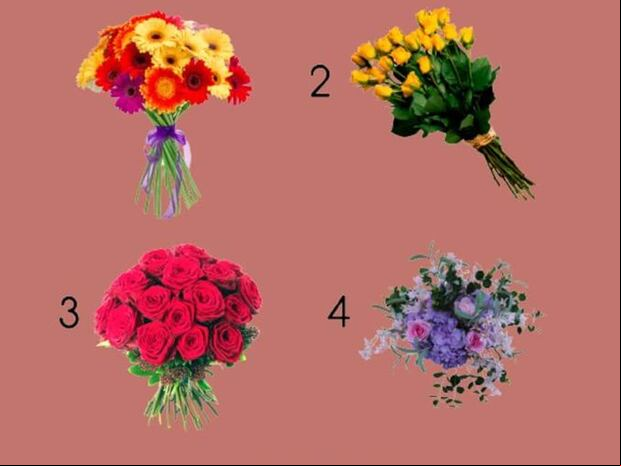 TEST DE PERSONALIDAD | Elige un ramo y descubre qué flor representa tu personalidad.