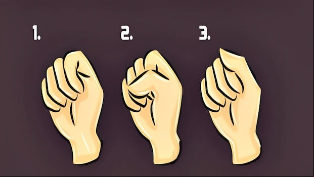 TEST VISUAL | Según la forma en que cierras el puño, conocerás tu fortaleza mental. (Foto: Genial.Guru)