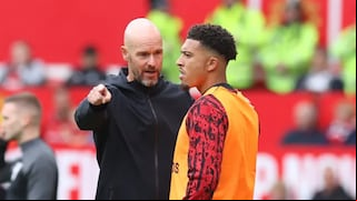 Tras ser relegado por Ten Hag: Jadon Sancho, a punto de volver al Dortmund