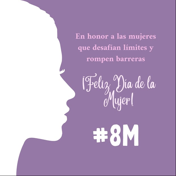 "En honor a las mujeres que desafían límites y rompen barreras. ¡Feliz Día de la Mujer!", frase con la que se puede conmemorar el Día Internacional de la Mujer. (Foto: Composición MAG/Canva)