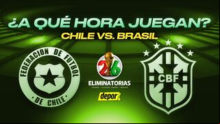 ¿A qué hora ver Chile vs. Brasil por fecha 9 de las Eliminatorias 2026?