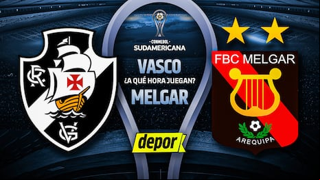 Horario de Melgar vs. Vasco de Gama en Brasil por la Copa Sudamericana