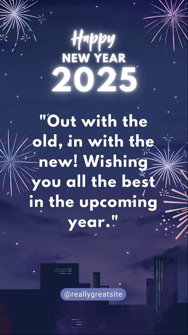Happy New Year 2025 Advance Wishes Images, Status, Quotes, Wallpapers, Whatsapp Messages, Photos, Pics: Find the perfect greetings to share with loved ones. Celebrate the new year with joy and happiness (Photo: Canva.com)