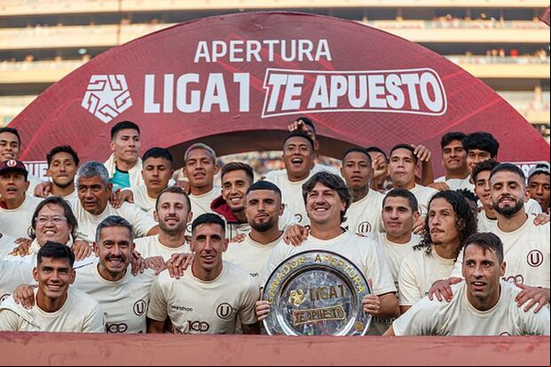 Universitario de Deportes el vigente campeón nacional del fútbol peruano. (Foto: Getty Images)