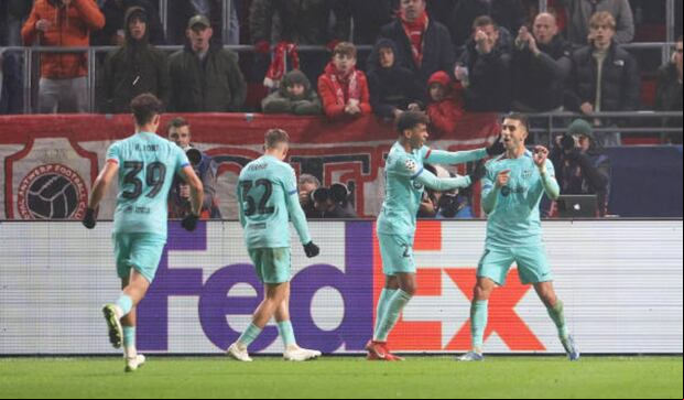 Ferran Torres anotó en Barcelona vs. Antwerp. (Foto: Getty Images)