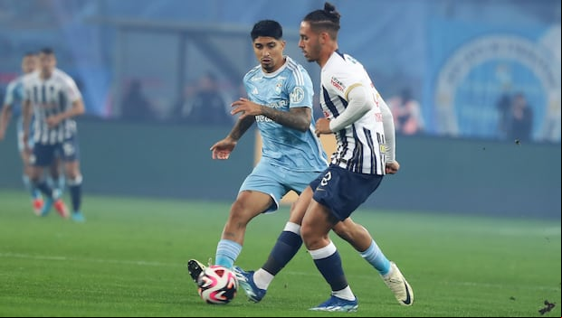 Erick Noriega tuvo una tarea desgastante en el partido contra Sporting Cristal. (Foto: Jesús Saucedo / GEC)