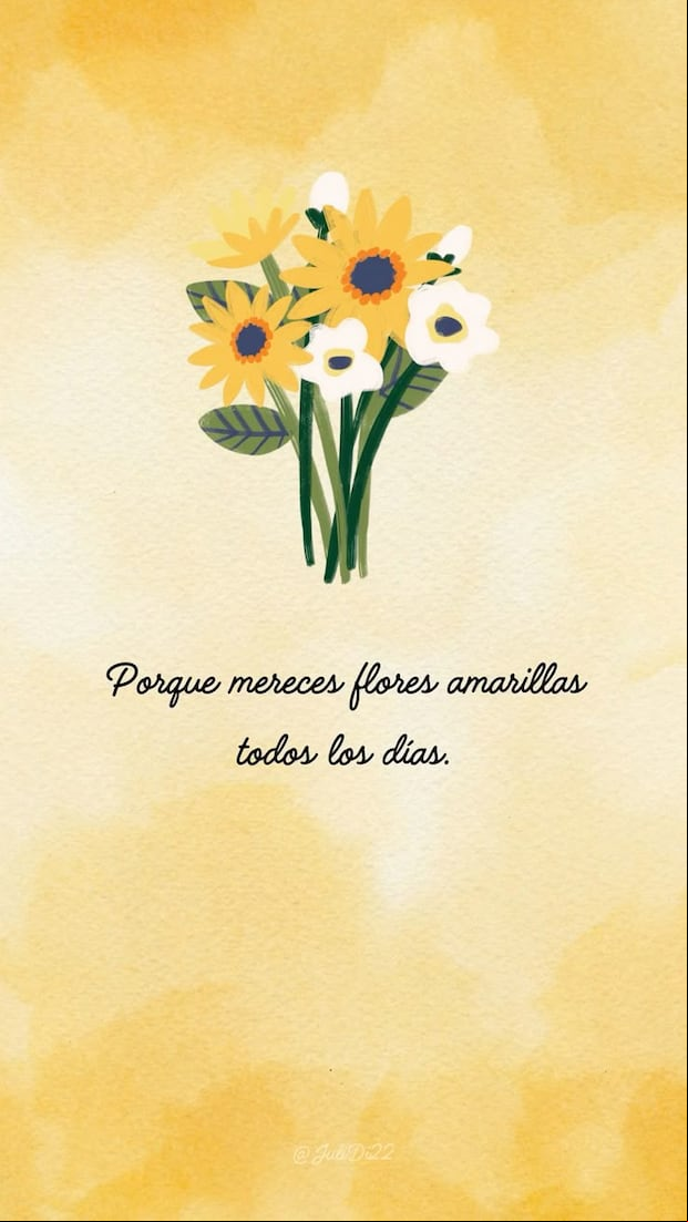 Imágenes de flores amarillas para compartir este 21 de marzo en redes sociales (Foto: Pinterest).
