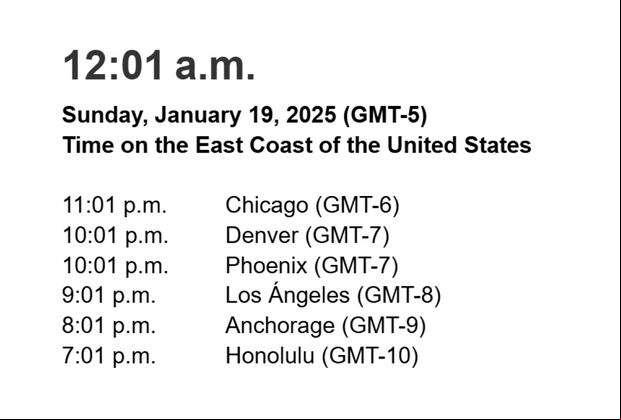 The TikTok ban in the U.S. is expected to take effect after 12:01 a.m. (Eastern Time) on Sunday, according to USA Today. | Credit: Mag