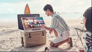 LG StanbyME Go: pantalla, sistema operativo, autonomía y ficha técnica de la pantalla portátil