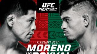UFC México EN VIVO GRATIS - Moreno vs. Royval, resultados en directo desde CDMX