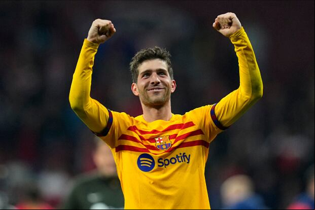 Sergi Roberto debutó oficialmente con el Barça en noviembre de 2010 en un partido de Copa del Rey. (Foto: Getty Images)