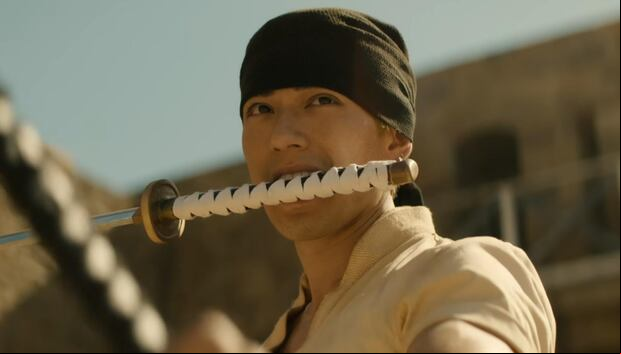 Mackenyu interpreta a Zoro en el live action de “One Piece" (Foto: Netflix)