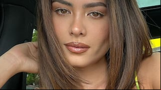 Su novio tuvo la culpa: Andrea Meza llora en plena emisión de “En casa con Telemundo” y esta es la razón