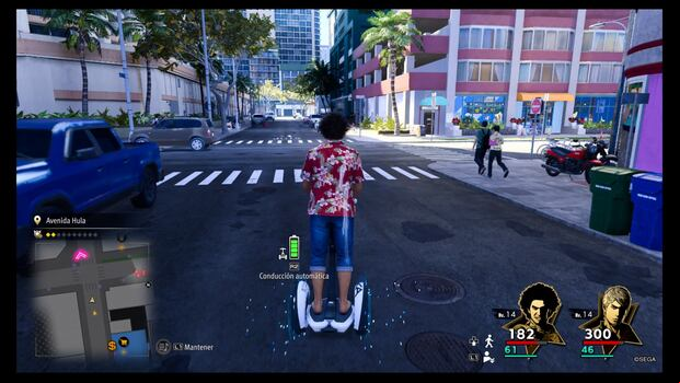Transportador personal en el juego (Captura de pantalla)