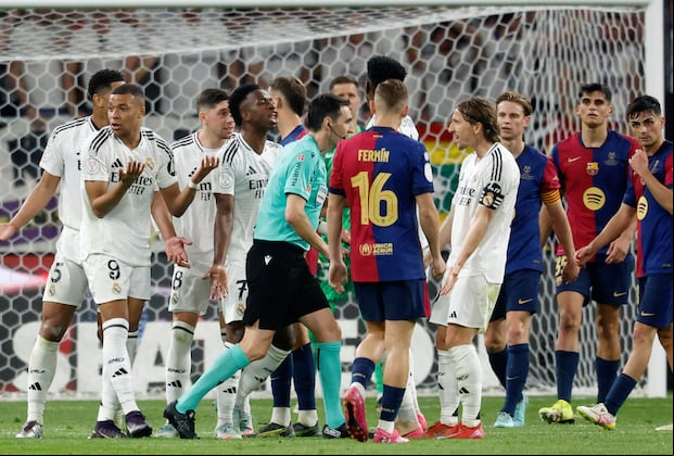 Real Madrid llega de caer en la jornada anterior frente a su clásico rival, el Barcelona. (Foto: Pierre-Philippe MARCOU / AFP)