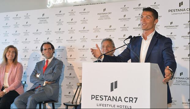 Cristiano Ronaldo es dueño de hoteles de lujo. (Foto: AFP)