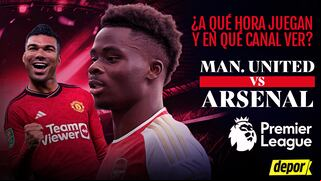 Manchester United vs Arsenal: a qué hora juegan y en qué canales ver hoy en TV