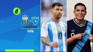 Argentina vs. Guatemala: cuotas y apuestas del amistoso internacional