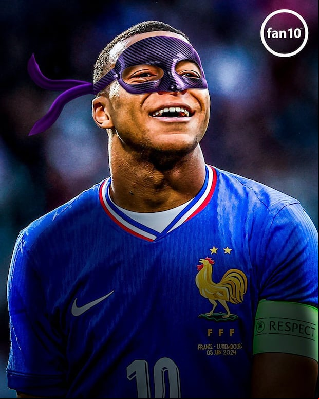 Las máscaras que podría usar Mbappé en próximos partidos. (Foto: Fan 10)