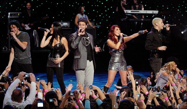 Dulce María, Maite Perroni, Christian Chávez y Christopher Uckermann asistieron a un evento especial con sus fans el pasado 19 de julio (Foto: RBD/ Instagram)