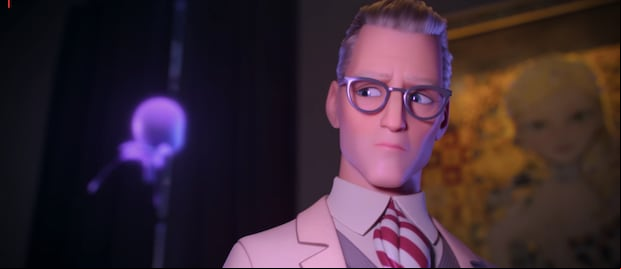 Gabriel Agreste hablando con el Miraculous de Mariposa (Foto: Netflix)
