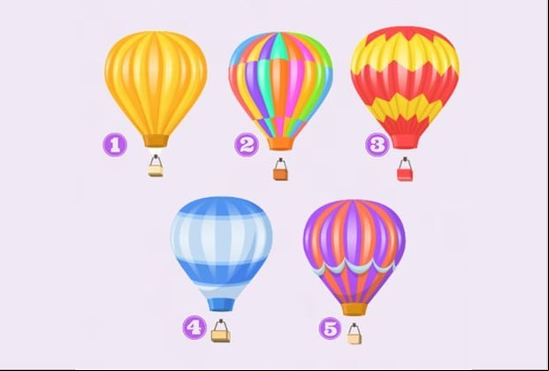 Test de personalidad: Elige un globo aerostático y descubre características únicas sobre ti. (quizlandia)