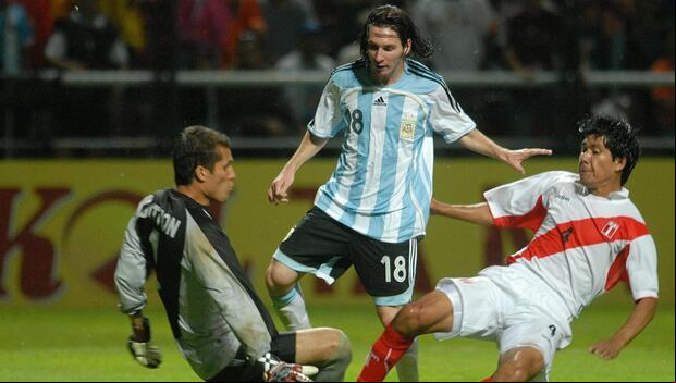 Perú enfrentó a Argentina por última vez en Copa América en la edición del 2007. (Foto: Getty Images)
