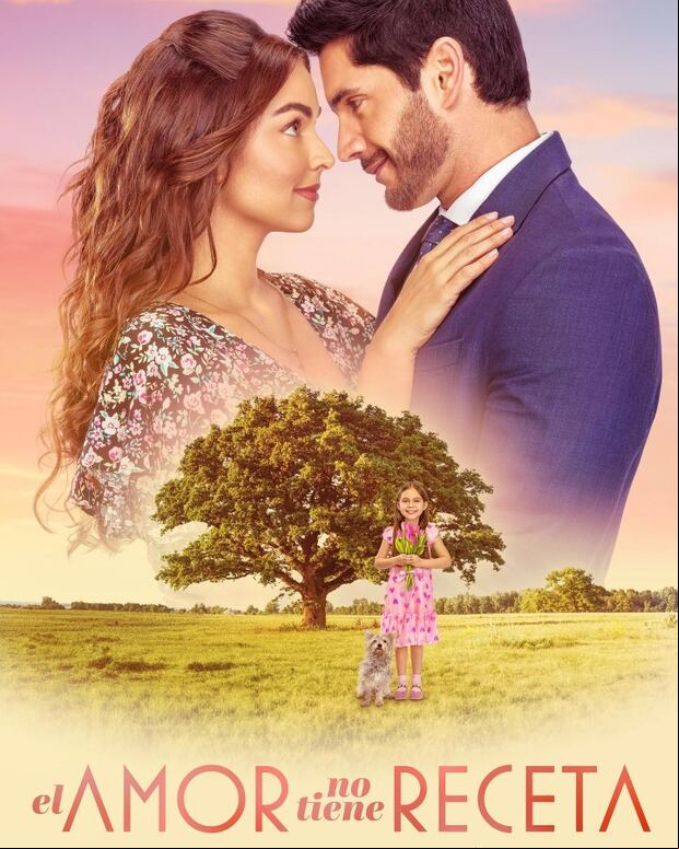 Póster de "El amor no tiene receta" (Foto: TelevisaUnivision)