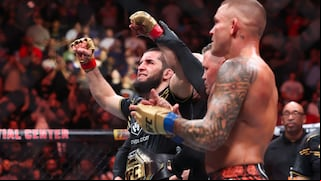 Islam Makhachev vs. Dustin Poirier: ver sumisión, resumen y video por la UFC 302