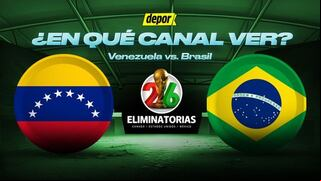 En qué canal ver Venezuela vs Brasil por la fecha 11 de Eliminatorias 2026