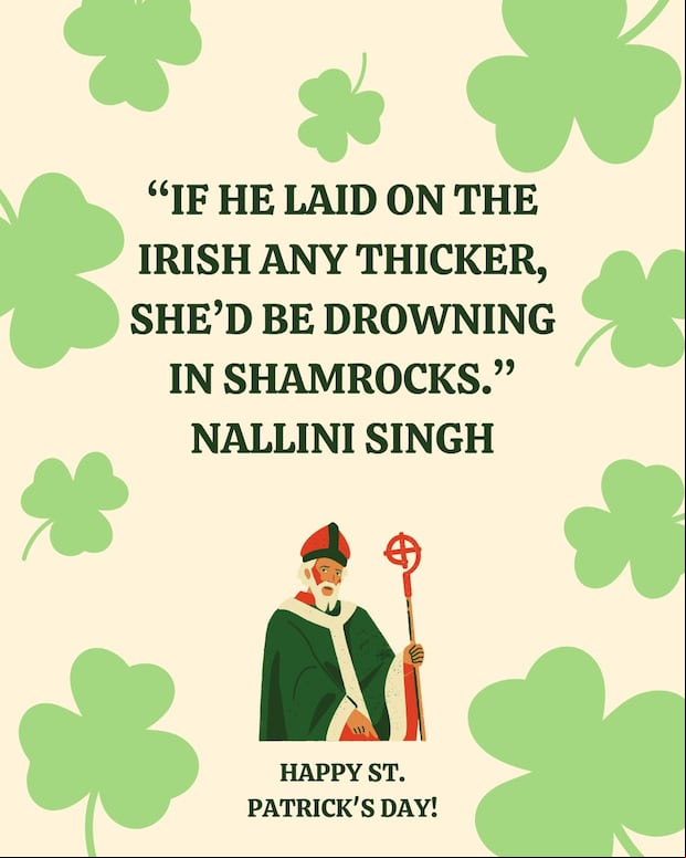 Congratulate your s for St. Patrick's Day with this fun image. (Photo: Composition Mix)