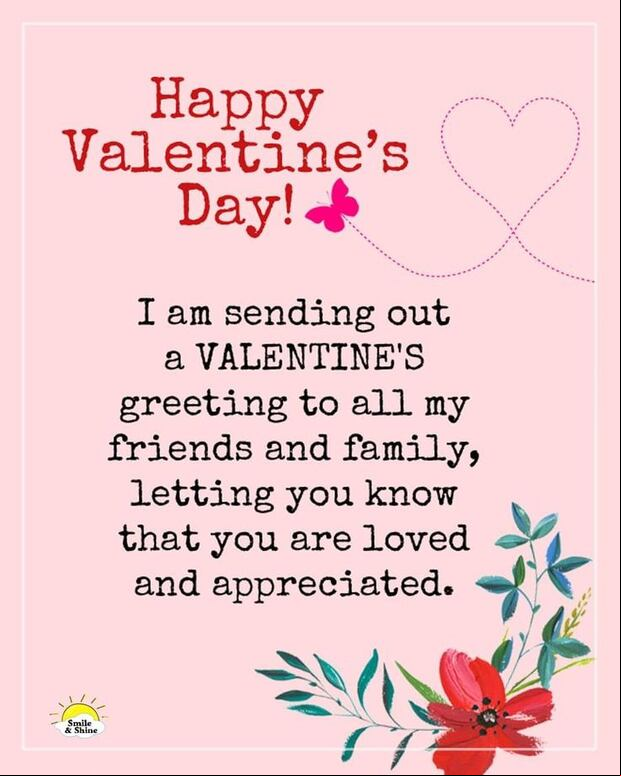 Send one of these 50 cards with love-filled messages to celebrate Valentine's Day 2025 this February 14 in a special way. (Photo: Pinterest)