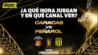 Caracas vs. Peñarol: en qué canal de TV y a qué hora juegan