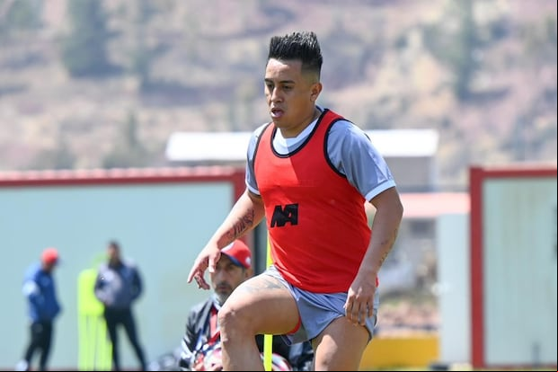 Christian Cueva se sumó a Cienciano para lo que resta del 2024. (Foto: Difusión)