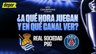 En qué canales se transmitió PSG vs. Real Sociedad por Champions League