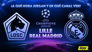En qué canal ver Real Madrid vs. Lille por Champions League: a qué hora juegan hoy