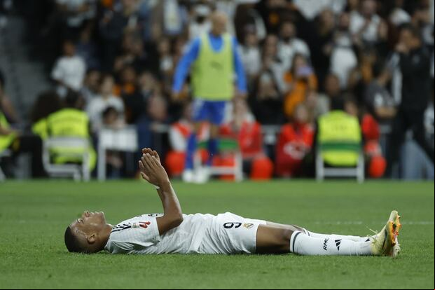 Kylian Mbappé sufrió una lesión en el bíceps femoral el pasado 24 de septiembre ante el Alavés. (Foto: Getty Images)