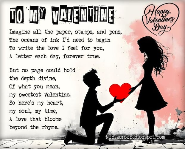 Send one of these 50 cards with love-filled messages to celebrate Valentine's Day 2025 this February 14 in a special way. (Photo: Pinterest)