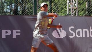 ¡Triunfante! Gonzalo Bueno a semifinales del Challenger de Buenos Aires tras vencer a Houkes