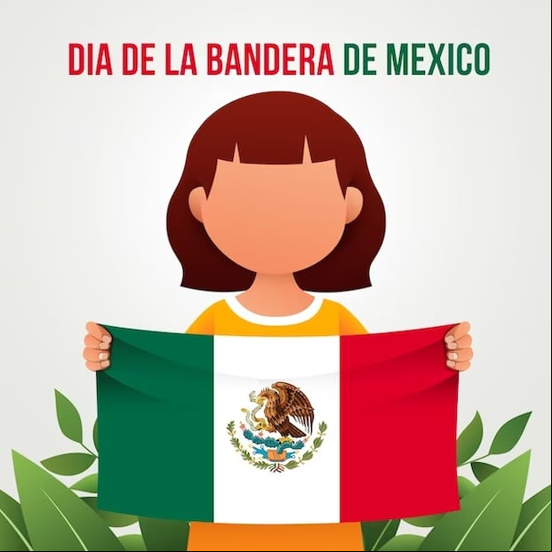 Imágenes por el día de la Bandera mexicana que se realizará este sábado 24 de febrero. (Foto: Internet).