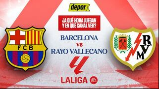 Barcelona vs. Rayo: en qué canal ver el partido por LaLiga