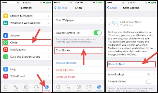 Cómo hacer el backup de WhatsApp en tu iPhone